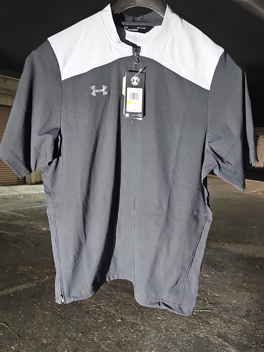 Under Armour STORM Triumph Cage Jacket Black Grey Men's Size Small NEW